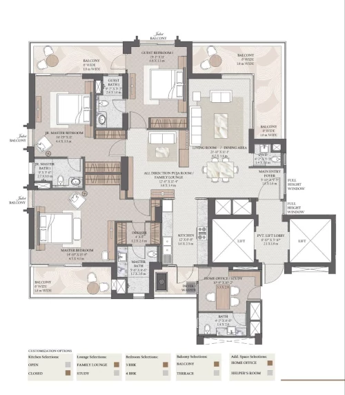 TARC Ishva Size - 2850 sq.ft*